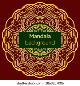 Flower Mandalas. Vintage decorative elements. Oriental pattern, vector illustration.