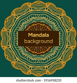 Flower Mandalas. Vintage decorative elements. Vector illustration