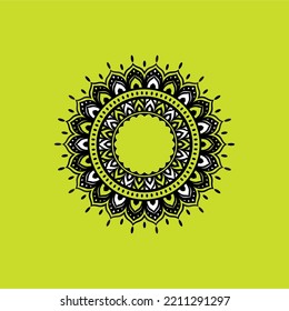 Flower Mandalas. Vintage decorative elements. Oriental pattern, vector illustration. Islam, Arabic, Indian, Turkish, Pakistan, Chinese, ottoman motifs