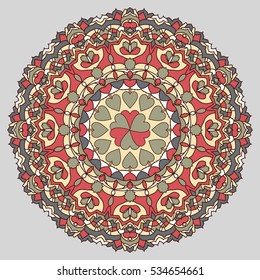Flower Mandalas. Vintage decorative elements. Oriental pattern, vector illustration. Islam, Arabic, Indian, turkish, pakistan, chinese, ottoman motifs