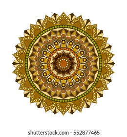 Flower Mandalas. Vintage decorative elements. pattern, vector illustration. Islam, Arabic, Indian, turkish, pakistan,  on White background