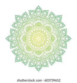Flower Mandalas. Vintage decorative elements. Oriental pattern, vector illustration. Islam, Arabic, Indian, turkish, pakistan, chinese, ottoman motifs