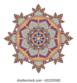 Flower Mandalas. Vintage decorative elements. Oriental pattern, vector illustration. Islam, Arabic, Indian, turkish, pakistan, chinese, ottoman motifs