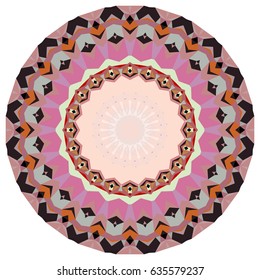 Flower Mandalas. Vintage decorative elements. Oriental pattern, vector illustration. Hand drawn background. Islam, Arabic, Indian ottoman motifs