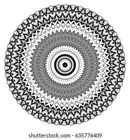Flower Mandalas. Vintage decorative elements. Oriental pattern, vector illustration. Hand drawn background. Islam, Arabic, Indian ottoman motifs