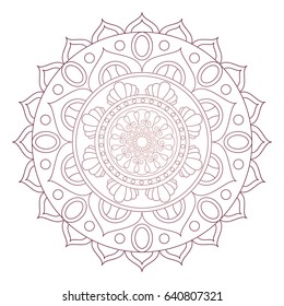 Flower Mandalas. Vintage decorative elements. Oriental pattern, vector illustration. Islam, Arabic, Indian, turkish, pakistan, chinese, ottoman motifs