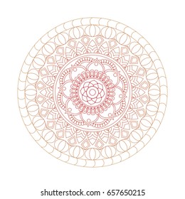 Flower Mandalas. Vintage decorative elements. Oriental pattern, vector illustration. Islam, Arabic, Indian, turkish, pakistan, chinese, ottoman motifs
