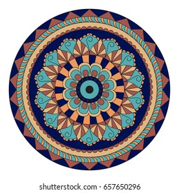 Flower Mandalas. Vintage decorative elements. Oriental pattern, vector illustration. Islam, Arabic, Indian, turkish, pakistan, chinese, ottoman motifs
