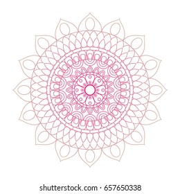 Flower Mandalas. Vintage decorative elements. Oriental pattern, vector illustration. Islam, Arabic, Indian, turkish, pakistan, chinese, ottoman motifs