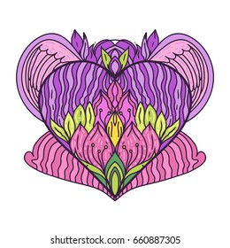 Flower Mandalas. Vintage decorative elements. Oriental pattern, vector illustration. Islam, Arabic, Indian, turkish, pakistan, chinese, ottoman motifs