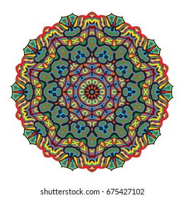 Flower Mandalas. Vintage decorative elements. Oriental pattern, vector illustration. Islam, Arabic, Indian, turkish, pakistan, chinese, ottoman motifs