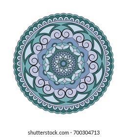 Flower Mandalas. Vintage decorative elements. Oriental pattern, vector illustration. Islam, Arabic, Indian, turkish, pakistan, chinese, ottoman motifs