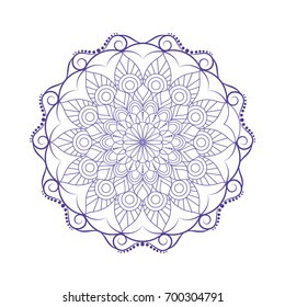 Flower Mandalas. Vintage decorative elements. Oriental pattern, vector illustration. Islam, Arabic, Indian, turkish, pakistan, chinese, ottoman motifs