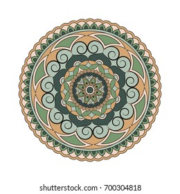 Flower Mandalas. Vintage decorative elements. Oriental pattern, vector illustration. Islam, Arabic, Indian, turkish, pakistan, chinese, ottoman motifs
