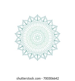 Flower Mandalas. Vintage decorative elements. Oriental pattern, vector illustration. Islam, Arabic, Indian, turkish, pakistan, chinese, ottoman motifs