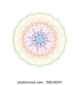 Flower Mandalas. Vintage decorative elements. Oriental pattern, vector illustration. Islam, Arabic, Indian, turkish, pakistan, chinese, ottoman motifs
