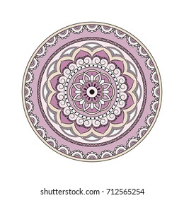 Flower Mandalas. Vintage decorative elements. Oriental pattern, vector illustration. Islam, Arabic, Indian, turkish, pakistan, chinese, ottoman motifs