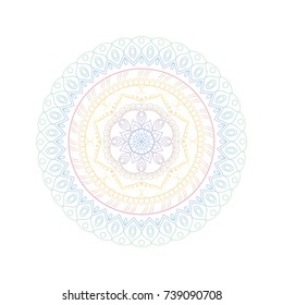 Flower Mandalas. Vintage decorative elements. Oriental pattern, vector illustration. Islam, Arabic, Indian, turkish, pakistan, chinese, ottoman motifs