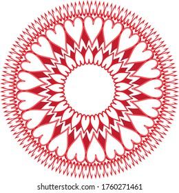 Flower Mandalas.vector colored mandala design.vector illustration.Vector Beautiful Mandala. 