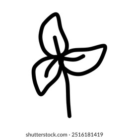 flower minimal line art and vector