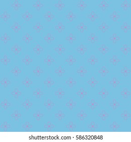 Flower minimal style pattern - Abstract Background