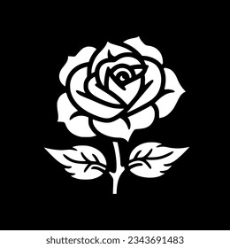 Flower - Minimalist and Flat Logo - Vector illustration