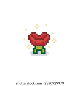 Flower monster, pixel art character