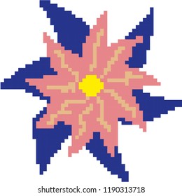 Flower of mosaic
