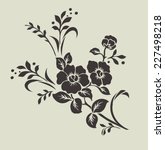 Flower motif for design