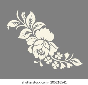Flower motif for design