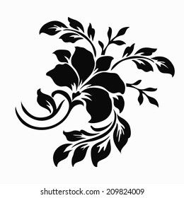 Flower motif for design 