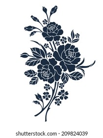 Flower motif for design 