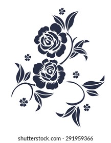 Flower motif for design