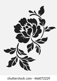 flower motif for design.