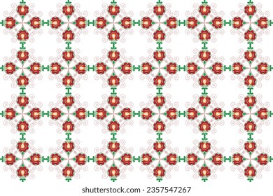 flower motif design artwork illustration