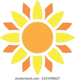 Blumenmotiv-Design-Element, Blumensymbol