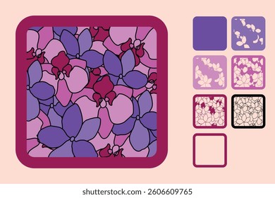Flower multilayered 3d paper craft design for crafting