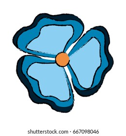 flower natural plant decoration beautiful icon