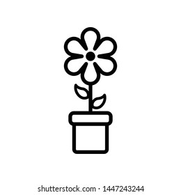Flower Nature Element Vector Icon Design Template