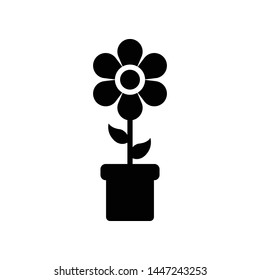 Flower Nature Element Vector Icon Design Template