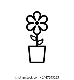 Flower Nature Element Vector Icon Design Template