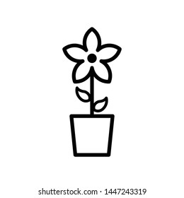 Flower Nature Element Vector Icon Design Template