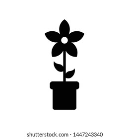 Flower Nature Element Vector Icon Design Template