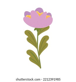 icono de naturaleza flor aislado