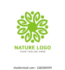 Flower Nature Logo