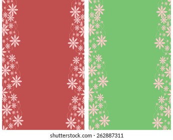 Flower / nature pattern texture. Ornament background