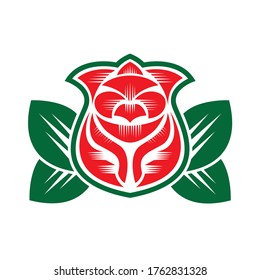 Flower and nature. Vector illustration
