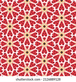 Flower Nature Yellow Orange Pattern Background