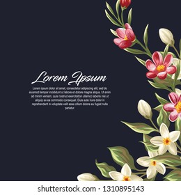 flower in the night
