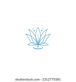 icono de la flor O ilustración de diseño